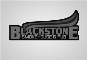Logo Design by mynardpontillo for Blackstone Smokehouse & Pub | Design #3465325