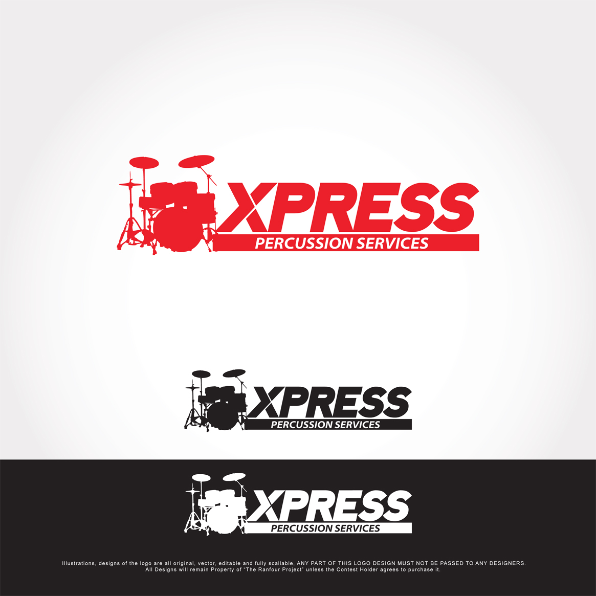 Design de Logo par The RANFOUR Project pour Xpress Percussion Services | Design #3475652