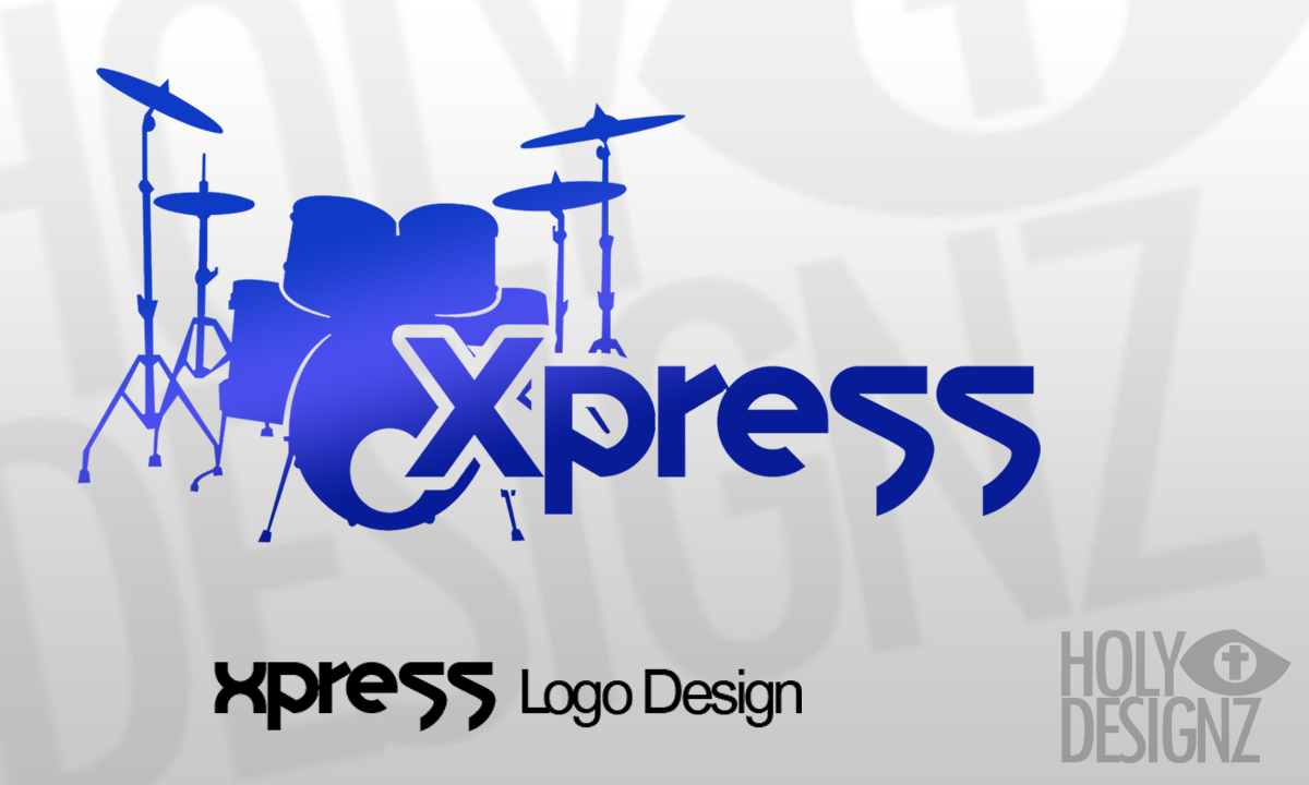 Logo Design by HolyDesignz © for Xpress Percussion Services | Design #3466867