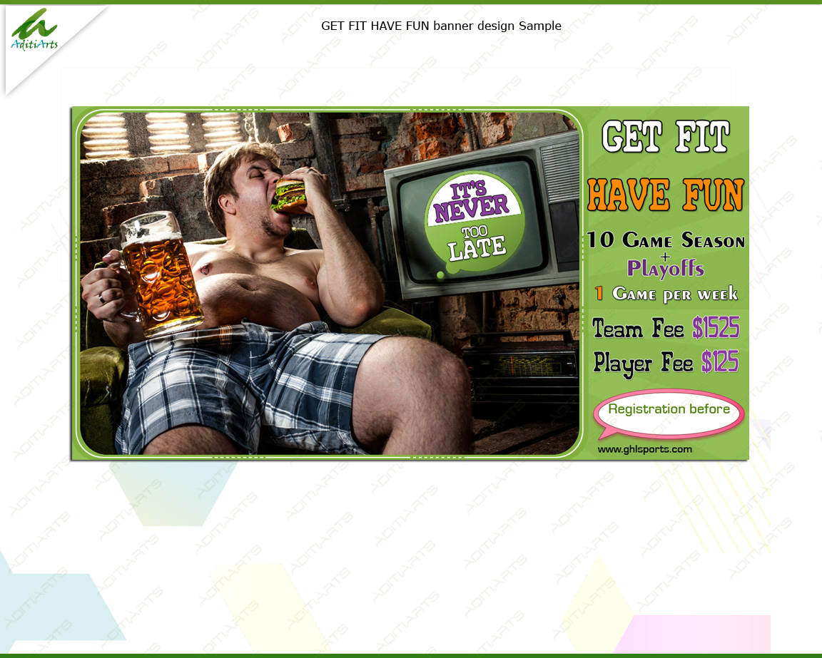 Banner Ad Design by AditiArts for GHL Sports Ltd | Design #3464275