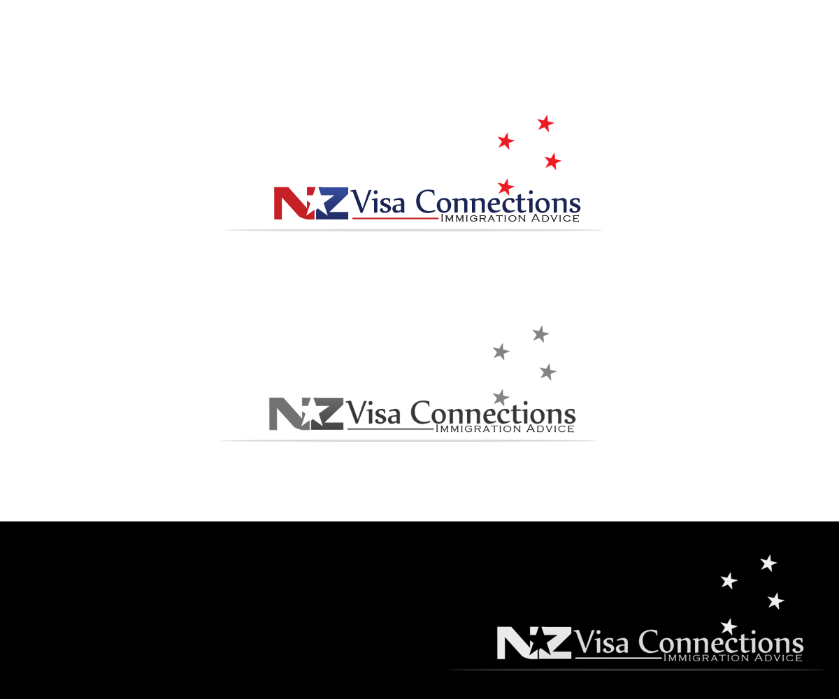 Logo Design by ncmax for New Zealand Visa Connections | Design #3566486
