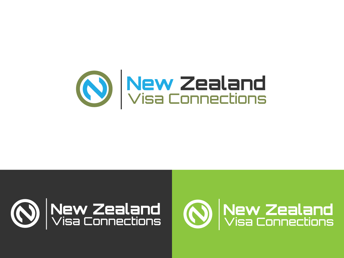 Logo Design by Anyl Thapa for New Zealand Visa Connections | Design #3501607