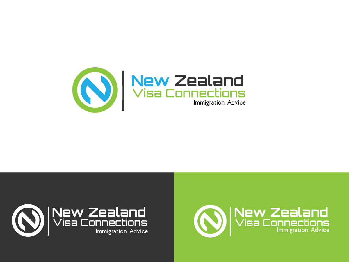 Logo Design by Anyl Thapa for New Zealand Visa Connections | Design #3527055