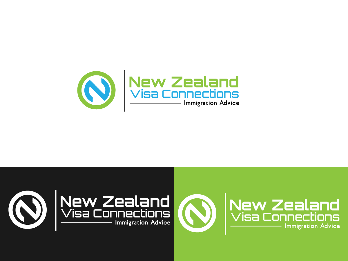 Logo Design by Anyl Thapa for New Zealand Visa Connections | Design #3536590