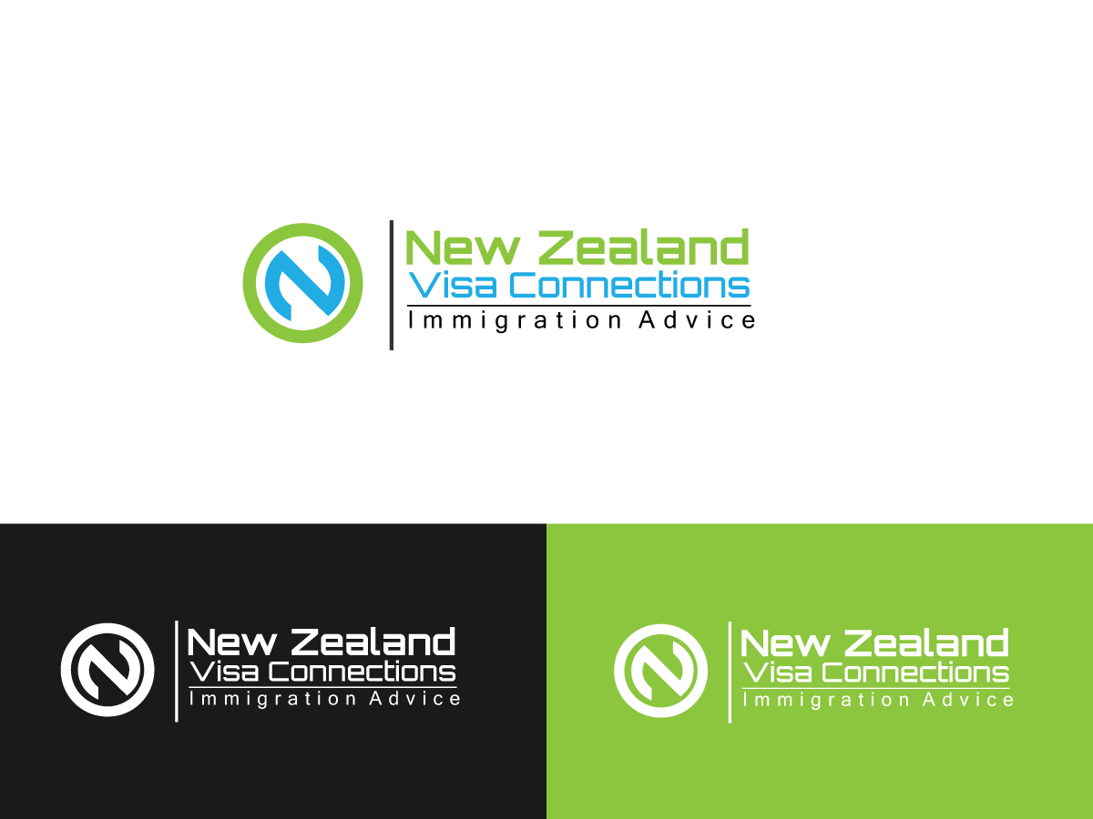 Logo Design by Anyl Thapa for New Zealand Visa Connections | Design #3536594