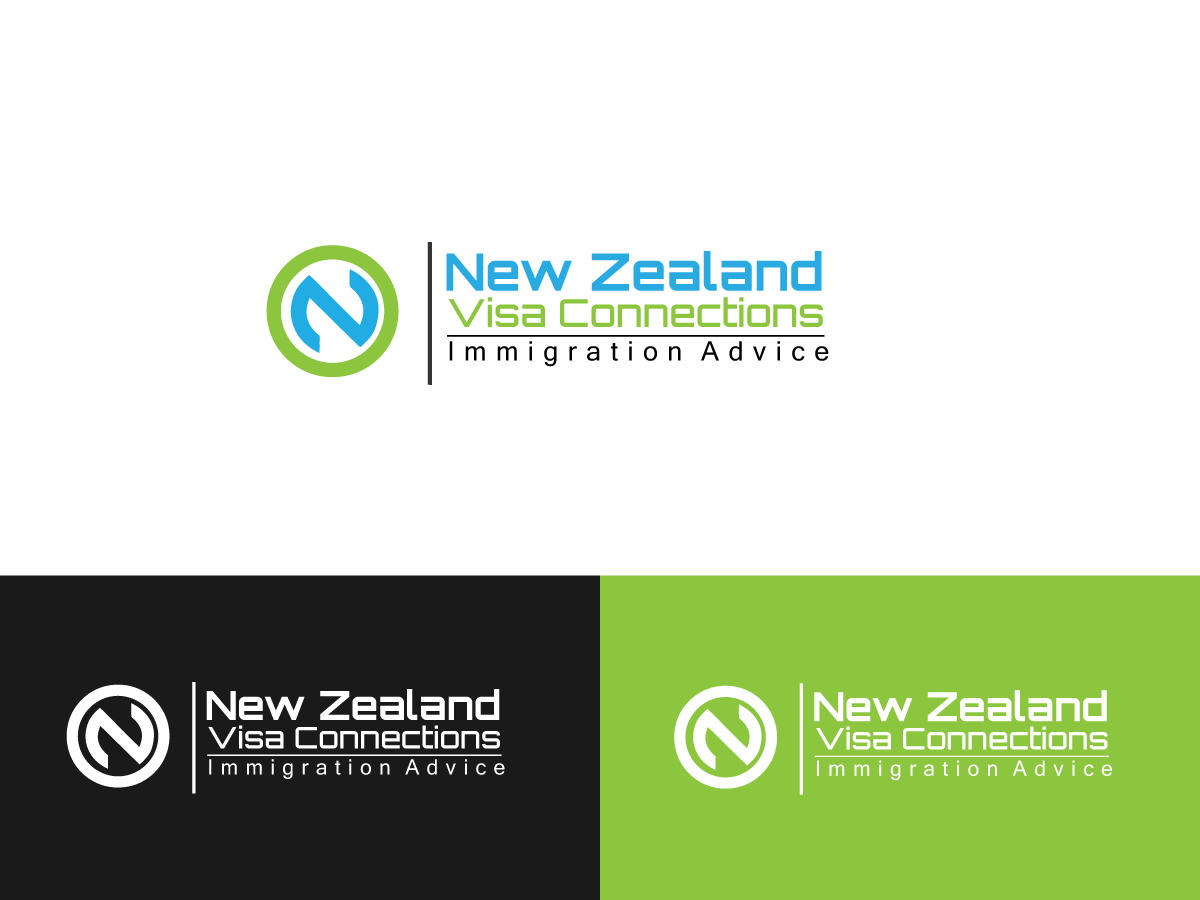 Logo Design by Anyl Thapa for New Zealand Visa Connections | Design: #3536597