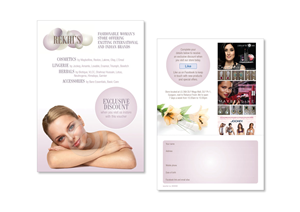 Rekhis - High End Woman's Retail Store Flyer Design Project | Flyer-Design von JayTee
