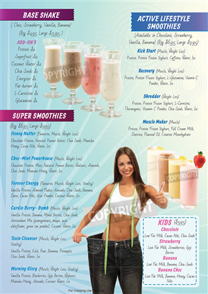 Menu Design by designbox