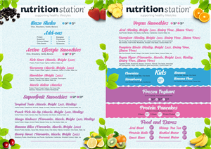 Menu Design by Juuri for this project | Design #3497070