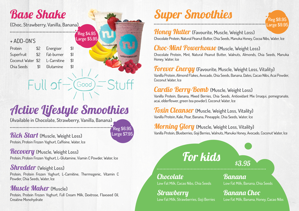 Menu Design by Ekanite for this project | Design #3504116