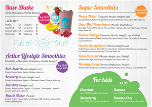Menu Design by Ekanite for this project | Design: #3504116