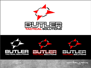 Logo Design by vladst2004 for Butler Tactical Solutions | Design: #3463494