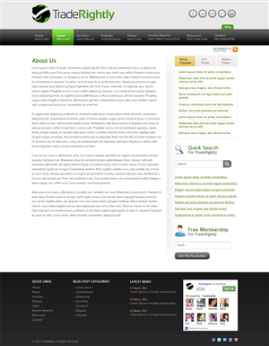 Wordpress Design by Mayank Patel for this project | Design: #870932