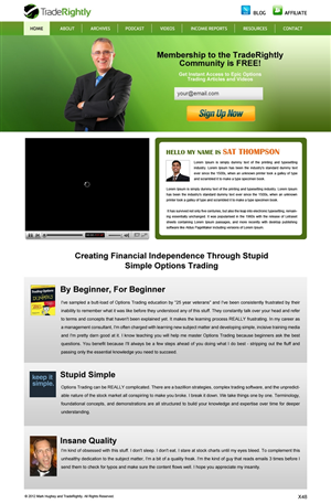 Wordpress Design by pb for this project | Design: #865338
