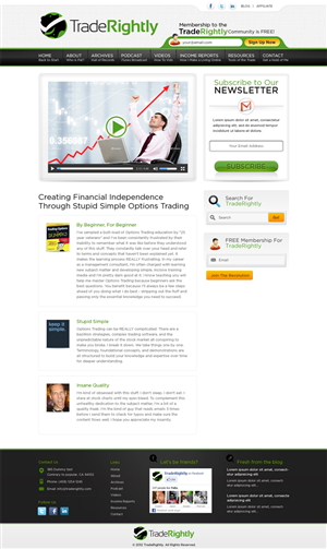 Wordpress Design by ShreejiAkshar for this project | Design: #868405