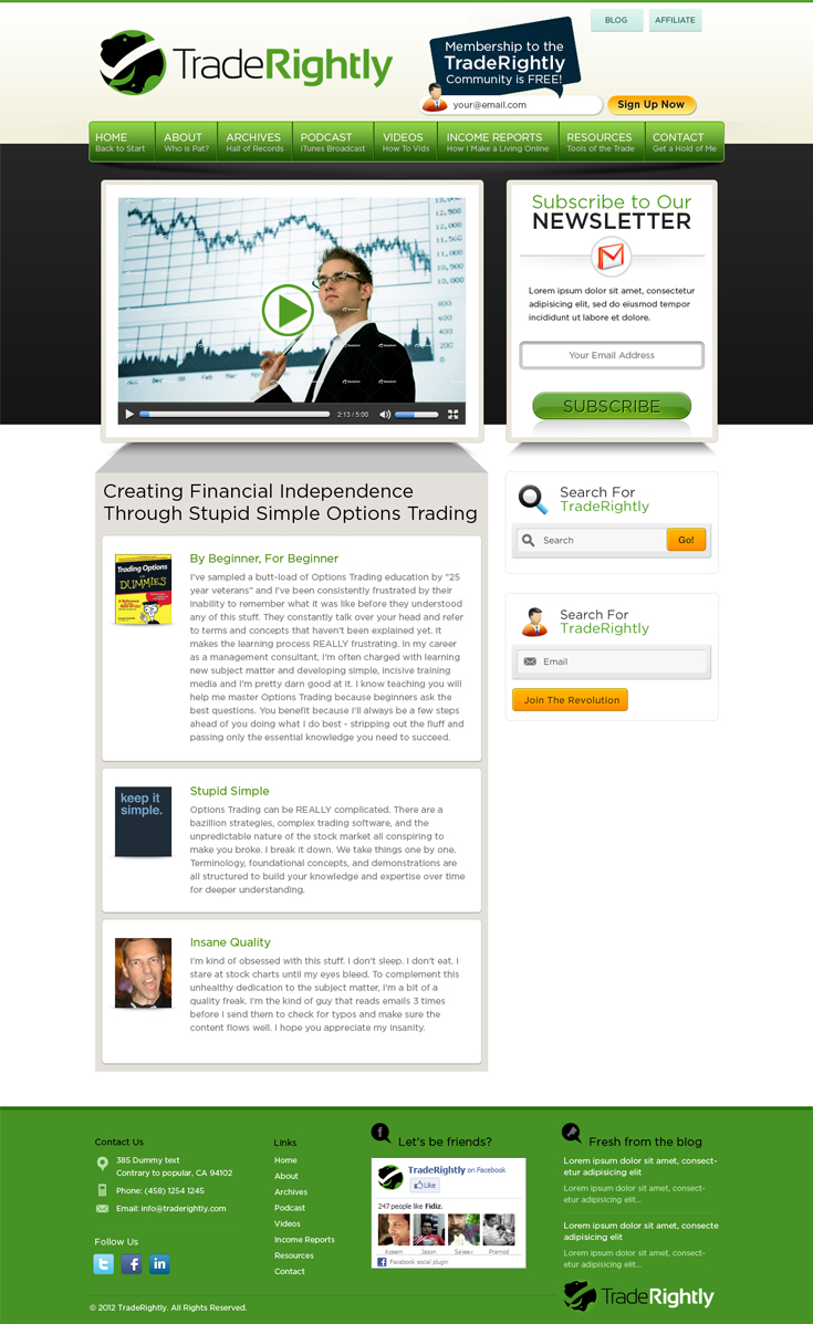 Wordpress Design by ShreejiAkshar for this project | Design #869933