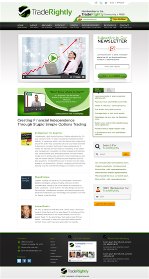 Wordpress Design by ShreejiAkshar for this project | Design: #871080