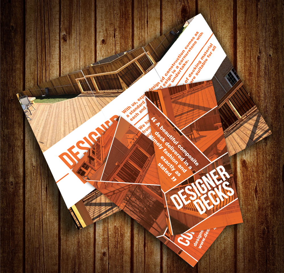 Broschüren-Design von A für Outdoorlivingdecks.ca | Design #3470942