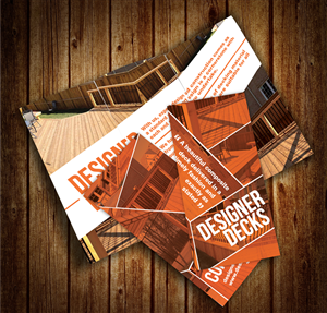 Brochure Design by A for Outdoorlivingdecks.ca | Design: #3470942