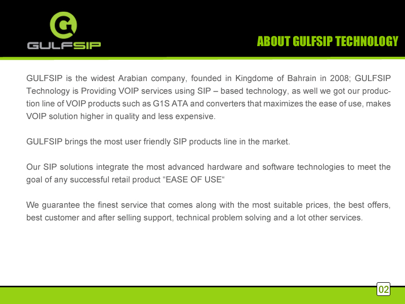 PowerPoint Design by Best Design Hub for GULFSIP Telecom | Design #855484