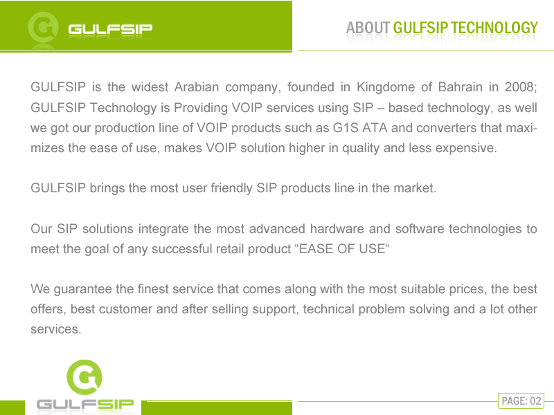 PowerPoint Design by Best Design Hub for GULFSIP Telecom | Design #856236