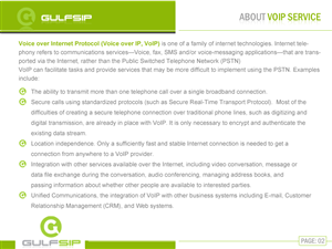 PowerPoint Design by Best Design Hub for GULFSIP Telecom | Design: #856239