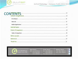 PowerPoint Design by ruman for GULFSIP Telecom | Design: #856002