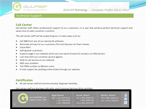 PowerPoint Design by ruman for GULFSIP Telecom | Design: #856008