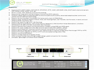 PowerPoint Design by ruman for GULFSIP Telecom | Design: #856020