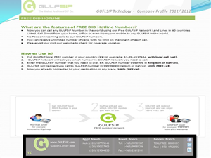 PowerPoint Design by ruman for GULFSIP Telecom | Design: #856022