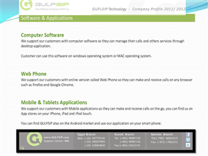 PowerPoint Design by ruman for GULFSIP Telecom | Design: #856023