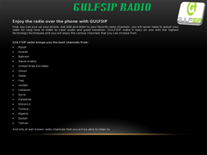 PowerPoint Design by ruman for GULFSIP Telecom | Design: #857736