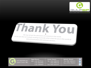 PowerPoint Design by ruman for GULFSIP Telecom | Design: #862818