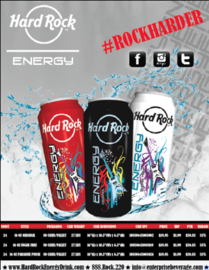 Advertisement Design by brittanylee77 for Hard Rock Energy Drink | Design #3472539