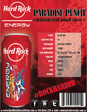 Design Publicitaire par brittanylee77 pour Hard Rock Energy Drink | Design : #3472550