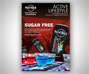Advertisement Design by neboica for Hard Rock Energy Drink | Design: #3478260