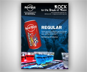 Advertisement Design by neboica for Hard Rock Energy Drink | Design: #3478261