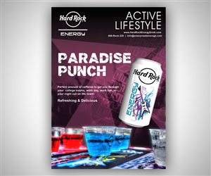 Advertisement Design by neboica for Hard Rock Energy Drink | Design: #3478265