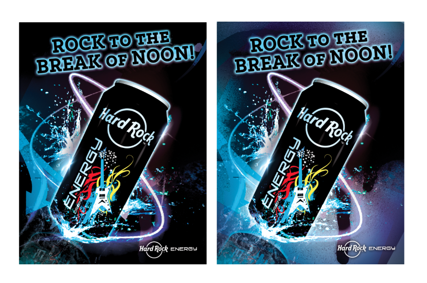 Advertisement Design by Yangsters for Hard Rock Energy Drink | Design #3536810