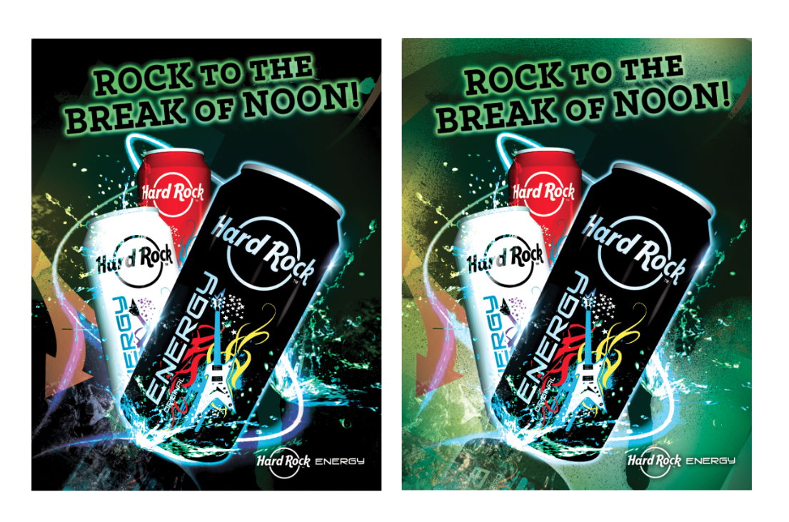 Diseño Publicitario por Yangsters para Hard Rock Energy Drink | Diseño #3536868
