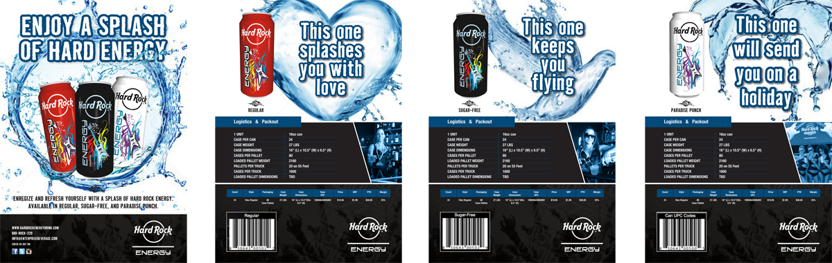 Advertisement Design by Billsav for Hard Rock Energy Drink | Design #3480676