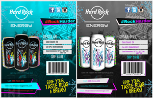 Design Publicitaire par crldesigns pour Hard Rock Energy Drink | Design : #3530394
