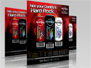 Advertisement Design by laxman2creative for Hard Rock Energy Drink | Design #3527733