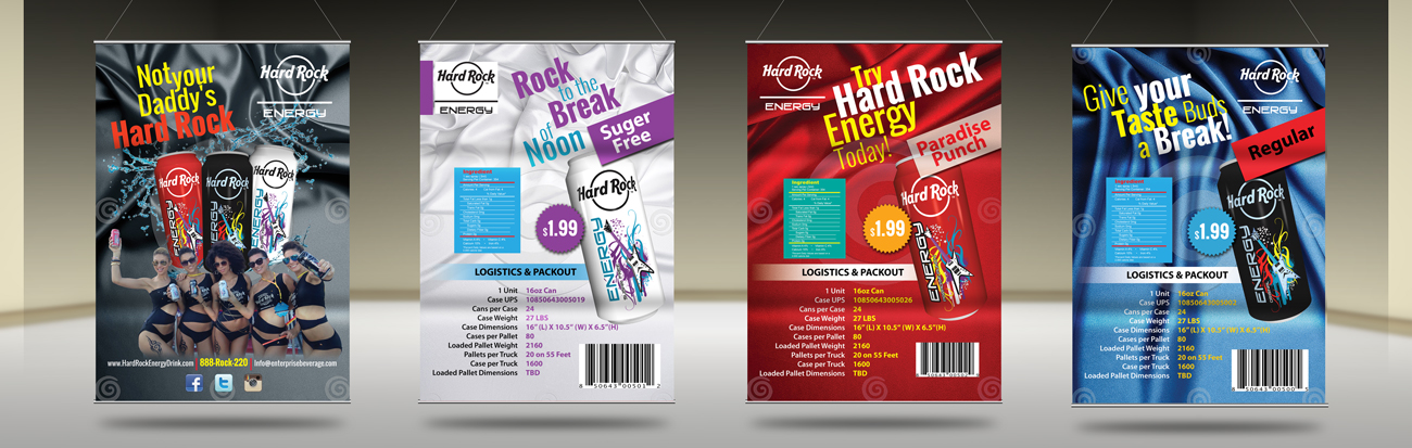 Advertisement Design by Impressive Solutions for Hard Rock Energy Drink | Design #3512273