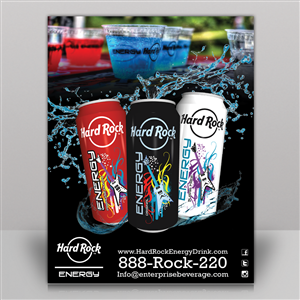Advertisement Design by Mon01 for Hard Rock Energy Drink | Design: #3517063