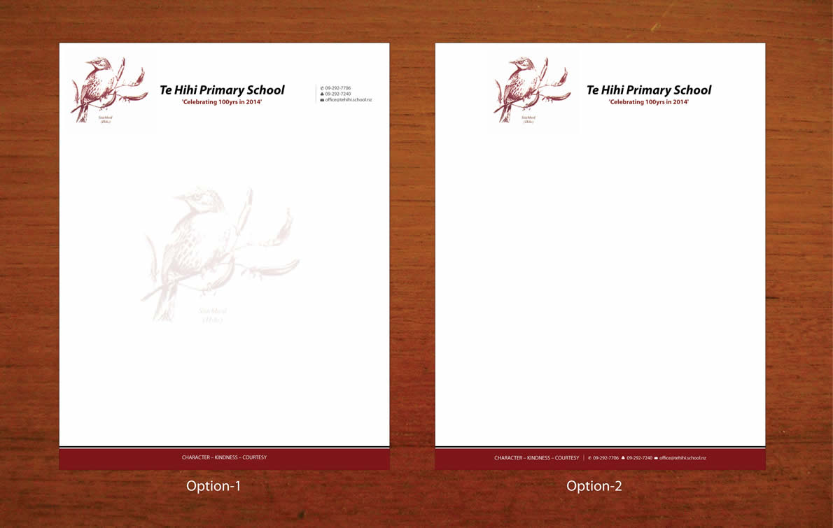 elegant letterhead design