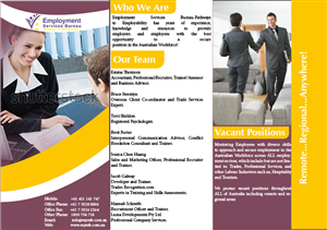 Brochure Design by XQ Designs for this project | Design: #879975