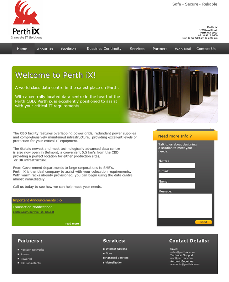 Web Design by Juan Arbelaez for this project | Design #86996