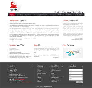 Web Design by Tebu Kurian for this project | Design: #86904
