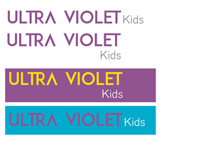 Logo Design by Jon Saunders for Ultra Violet Kids | Design: #3475000